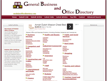 Tablet Screenshot of modularofficedirectory.com